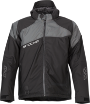 Arctiva Mens Pivot 5 Hooded Jacket Black/Gray Small - £143.39 GBP