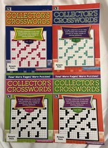 Lot of (4) Kappa Collector&#39;s Sunday-Size Crosswords Puzzle Books 2020/2021 - £18.05 GBP