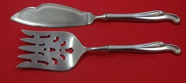 Silver Surf by Stieff Sterling Silver Fish Serving Set 2 Piece Custom Made HHWS - $132.76