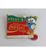 Vintage Coca-Cola Olympic Mascot Izzy 1996 Event 1 HealthWorks Lapel Hat... - $20.90 CAD