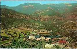 Aerial View Postcard The Broadmoor Hotel Colorado Springs Colorado - £7.70 GBP