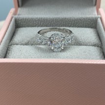 IGI 3.09Ctw (2.01CT) Oval Brilliant Cut  Lab Grown Diamond Ring 14k Whit... - $67,236.40 MXN