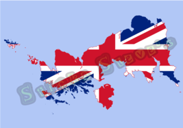 England Flag of the World Vinyl Sticker Decal - $5.93