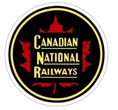 Canadian National Railway Railroad Train Sticker Decal R6986 - £1.52 GBP+