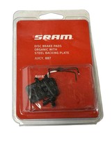 NEW SRAM Disc Brake Pads 11.5012.949.000 Organic With Steel Backing Plate - $16.82