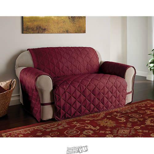 Ultimate Furniture Protector For Sofa Microfiber Burgundy Color - $45.55