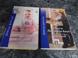 Harlequin Se Stella Bagwell lot of 2 Men of the West Series Paperbacks - $3.99
