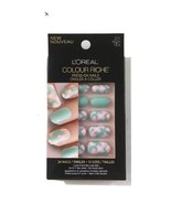 L&#39;Oreal Colour Riche 24 Press-On Nails *HIGH TEA* #205 Brand New In Box - £8.86 GBP