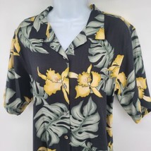 Tommy Bahama Hawaiian Silk Shirt Ladies Size M - $23.71