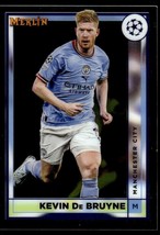 2022 Topps Merlin Chrome UEFA Soccer Kevin De Bruyne Manchester City #91 - £1.44 GBP