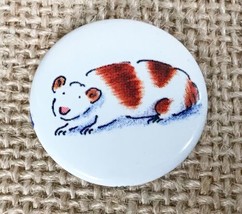 Vintage Pleasant Company American Girl Guinea Pig Hamster Rodent Button ... - $4.95
