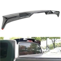 Carbon Fiber Rear Roof Spoiler Wing For 2014-2021 Toyota Tundra Cab &amp; Bed Size - £141.77 GBP