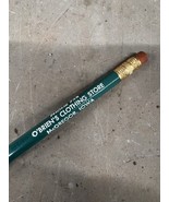 Vintage O&#39;Brien&#39;s Clothing Store Mcgregor Iowa IA Pencil Advertisement G... - €10,46 EUR