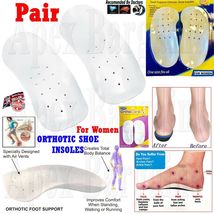 APXB Orthotic Foot Arch Support Shoe Insole - Women&#39;s Pain Relief and Flat Feet  - £3.55 GBP