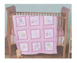 Jack Dempsey Needle Art Sunbonnet Babies Nursery Quilt Block Set - £7.95 GBP