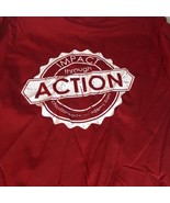 Chick Fil A Leader Academy T Shirt Medium Red Fast Food DW1 - $7.91