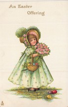An Easter OFFERING-TUCK &amp; Sons Easter Children Series #758~1912 Postcard - £4.93 GBP