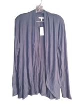 Maurices Light Weight Long Sleeve Open Front Cardigan Greyish Blue Size ... - £13.44 GBP
