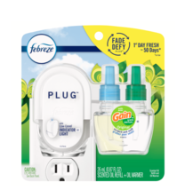 Febreze Odor-Eliminating Fade Defy Plug In Air Freshener, Gain Original Refill - £8.75 GBP