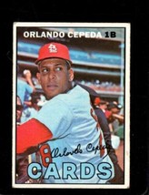 1967 Topps #20 Orlando Cepeda Vg+ Cardinals Hof *X99078 - £12.14 GBP