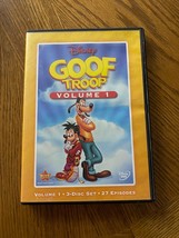 Disney Goof Troop Volume 1 Disney DVDs Exclusive Out of Print New Rare DMC - £7.46 GBP