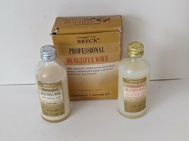 1960&#39;s Breck Professional Beautiful Wave Kit Normal Hair Glass Bottle NE... - $92.88