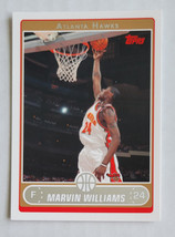 Marvin Williams 2006 Topps Hawks Card #45 in NM/MT Cond - £1.51 GBP