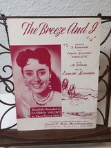 THE BREEZE AND I. Adapted by T. Camarata, from Ernesto Lecuona&#39;s &quot;Andalu... - $2.49