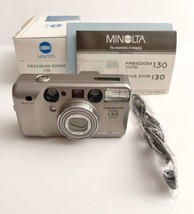 Refurb Minolta Freedom Zoom 130 Date 35mm Point and Shoot Film Camera - £78.62 GBP