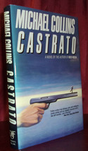 Michael Collins CASTRATO First edition 1989 SIGNED Dan Fortune Detective Mystery - £17.59 GBP