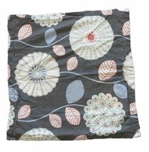 The Company Store 100% Cotton Euro Pillow Sham Floral Print - £11.78 GBP