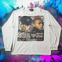 2007/2008 Chris Brown Bow Wow Tour Rap Tee Soulja Boy Concert T-Shirt Me... - £37.45 GBP