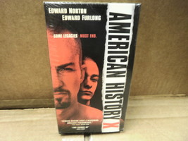L44 AMERICAN HISTORY X EDWARD NORTON NEW LINE 1998 USED VHS TAPE - $3.52