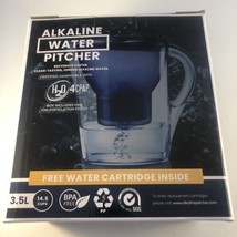 Lake Alkaline Water Pitcher - 3.5 Liters w/ 7 Stage Filter NEW Ionized BPA Free - £15.81 GBP