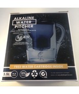 Lake Alkaline Water Pitcher - 3.5 Liters w/ 7 Stage Filter NEW Ionized B... - £14.79 GBP