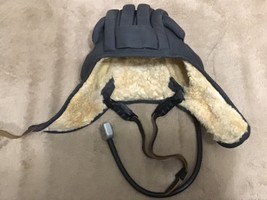 Russian Soviet Union USSR Tanker Tank Cap Helmet - $160.00