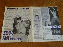 Marky Mark Wahlberg teen magazine pinup clipping to sexy for his shirt shirtless - £4.72 GBP