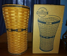 Longaberger 1994 JW Collection Umbrella Basket With Plastic Protector w/ Box - $140.24