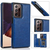 For Samsung S23 ultra 23+ A53 5G A13 A21S  Leather Wallet hard Silicon Back Case - £41.14 GBP