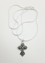 Ornate Cross Necklace - £11.83 GBP+