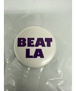 Button works 1.5” Beat LA button Purple And White - $13.82 CAD