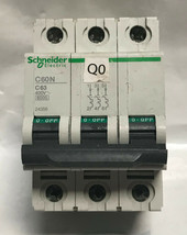 Schneider Electric C60N C63 Circuit Breaker 3P - $48.37