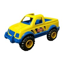 1993 Tonka Construction Plastic Yellow and Blue Pickup Truck Item 90265 - $22.27