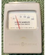 Vintage GE Light Meter #213, Footcandles w/ CASE [e-01] - $183.98 MXN
