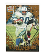 1997 Pacific Invincible Pop Cards Barry Sanders #5 Unpopped Detroit Lion... - $8.56