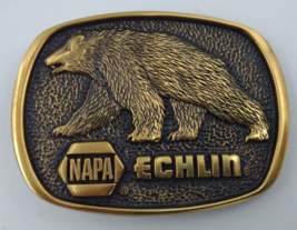 Vintage NAPA Auto Parts Belt Buckle Lot Of 3 Blue Max Echlin N.A.P.A image 6