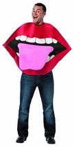 Rasta Imposta Lips and Tongue Costume, Multi-Colored, Standard One Size - £20.67 GBP