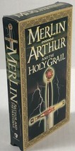 MERLIN Arthur And the Holy Grail VHS Rare Documentary 1998 KING Camelot ... - $11.30