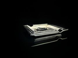Horse Ashtray Made of  Solid Brass Nickel Chrome Plated  Measures 4.75" Square image 10