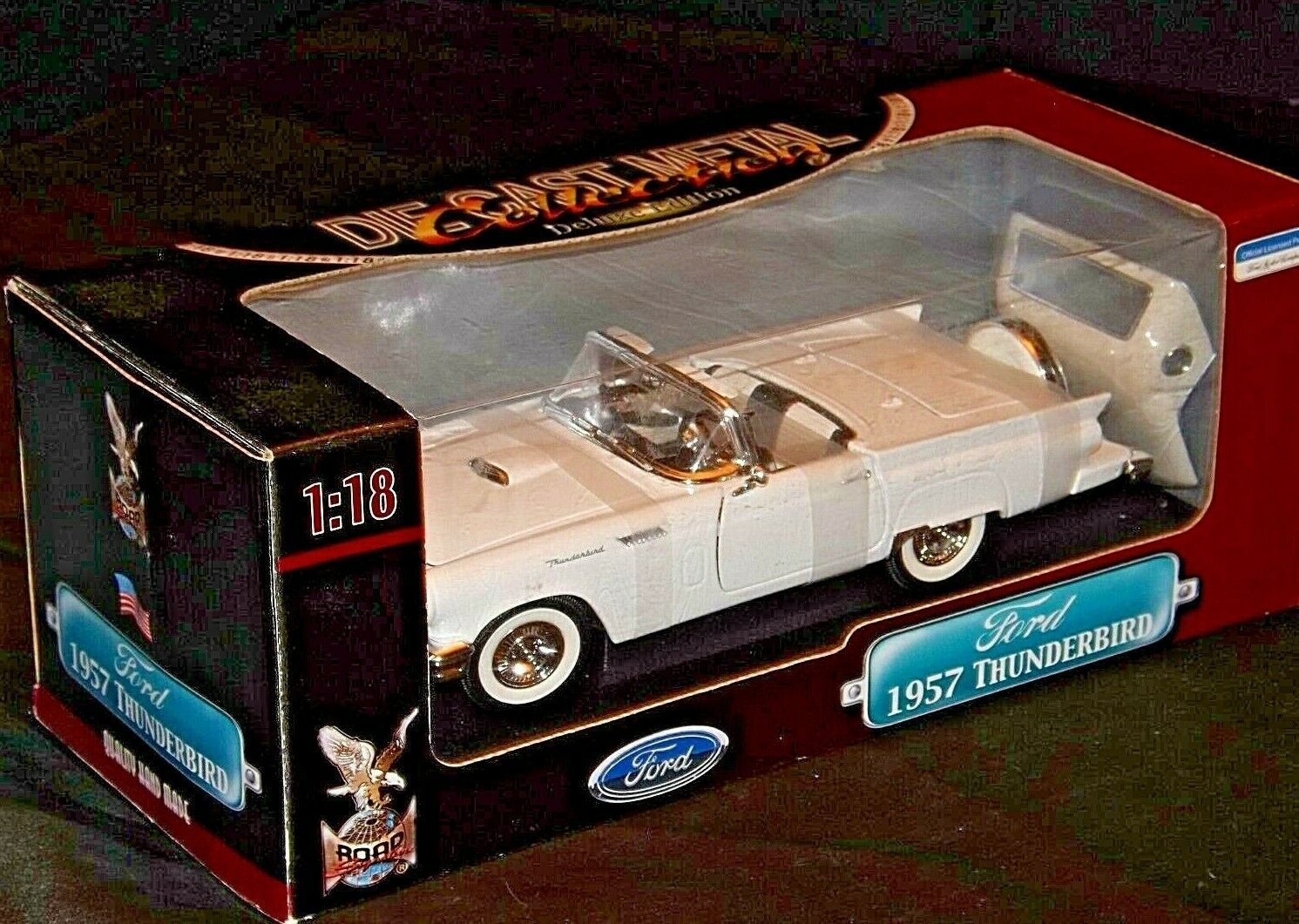 1957 Ford Thunderbird Road Signature Collectibles AA20-7033RP Vintage Co... - $89.95